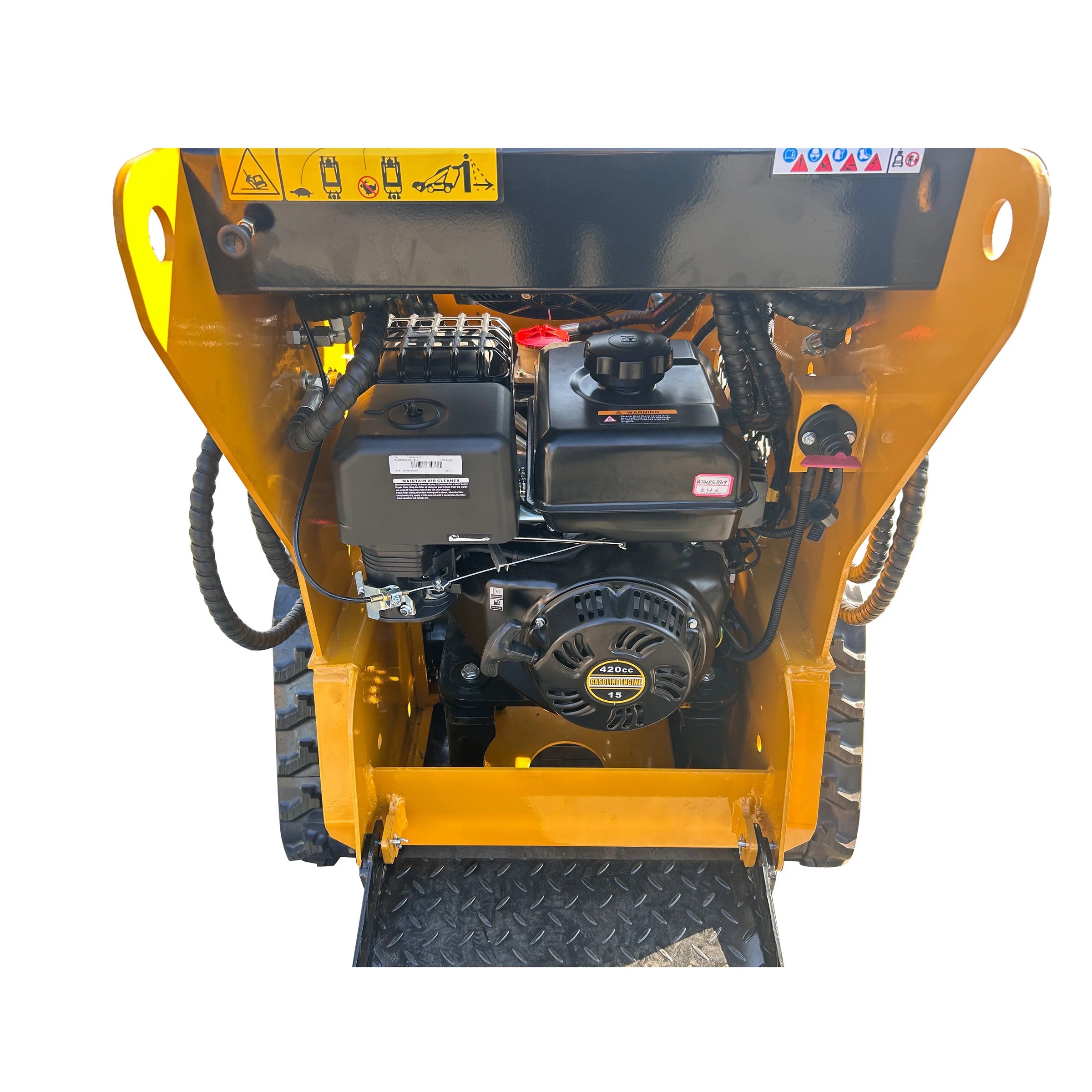 AGT-MX-MRT14. 0.7 Ton 13.5HP Stand-On Skid Steer Track Loader