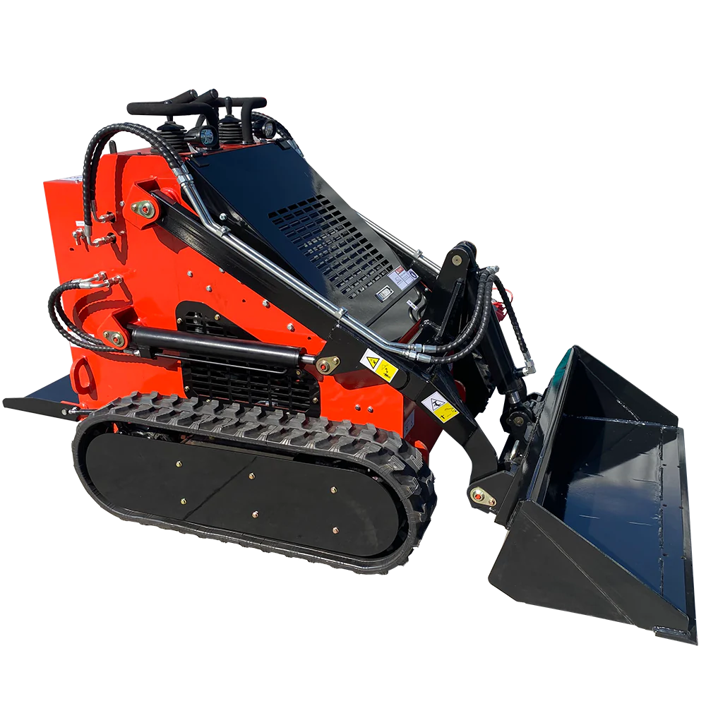 AGT Industrial LRT23 Mini Skid Steer Track Loader 23HP Gas EPA Electric Start