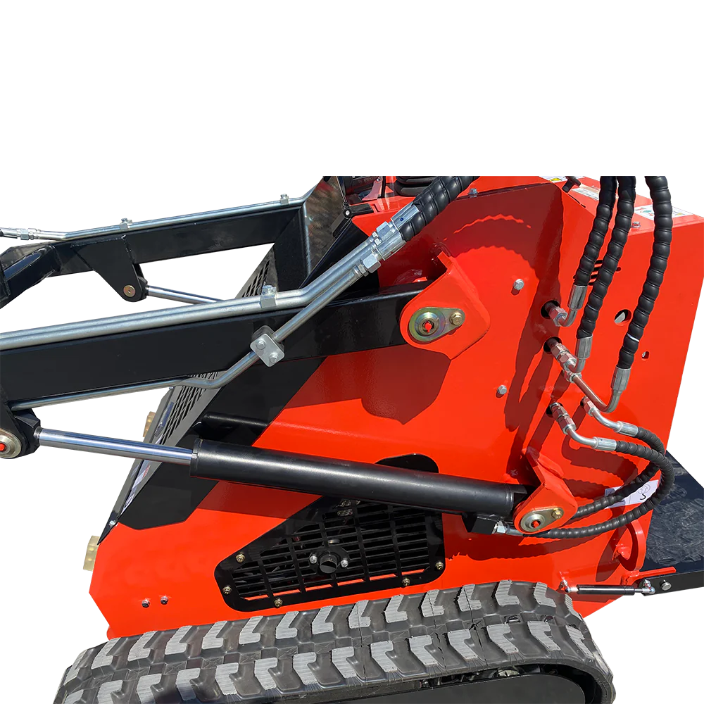 AGT Industrial LRT23 Mini Skid Steer Track Loader 23HP Gas EPA Electric Start