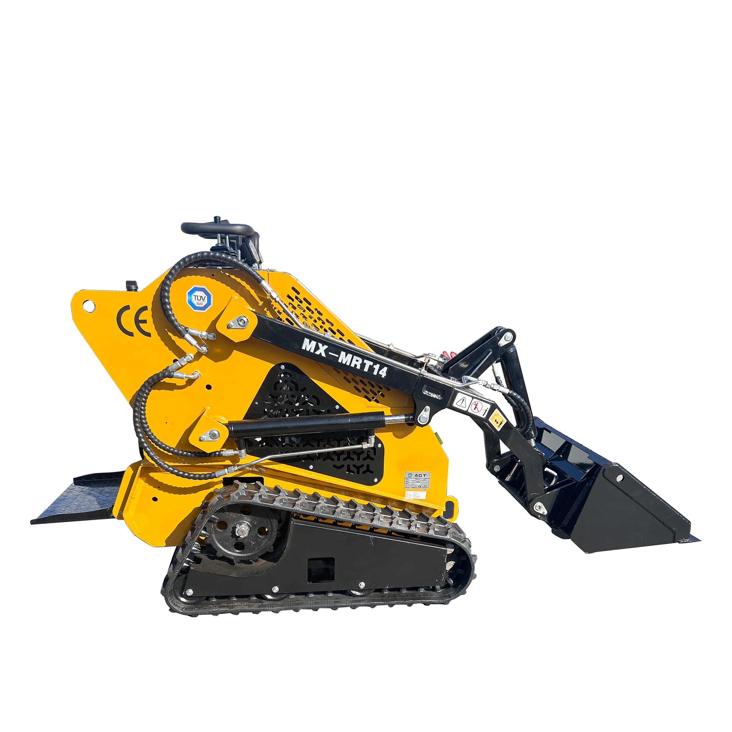 AGT-MX-MRT14. 0.7 Ton 13.5HP Stand-On Skid Steer Track Loader
