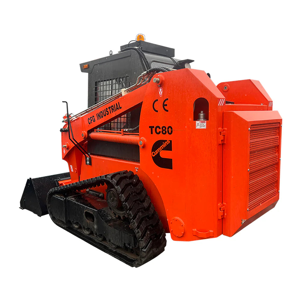 AGT-TC80 4.5 Ton 74.8HP Skid Steer with Cummings Diesel Engine