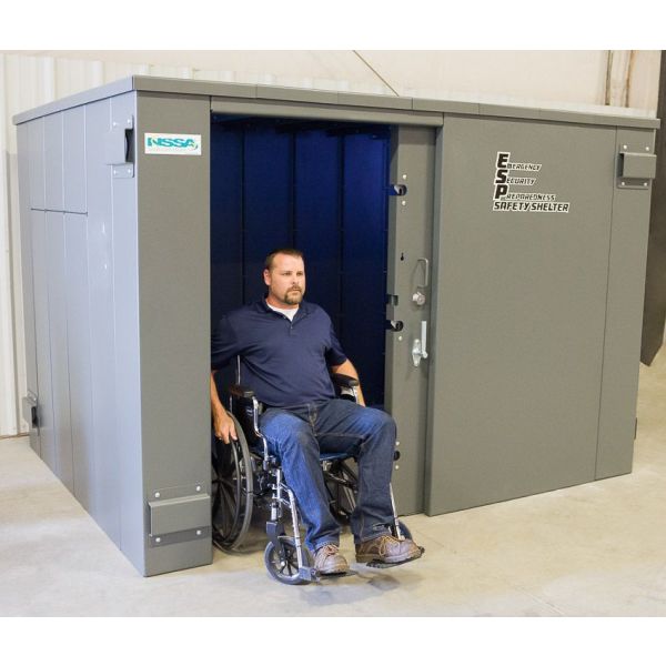 Swisher Wheelchair Accessible 20-Person ESP Safety Shelter