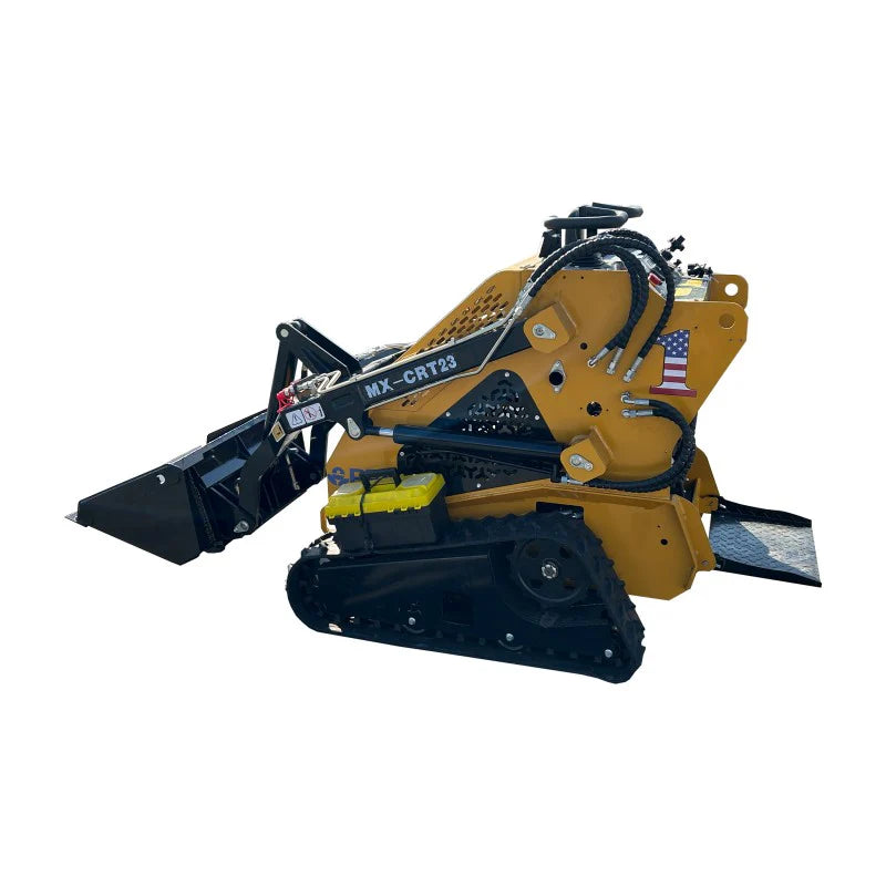 AGT 0.7 Ton 24HP Stand-On Skid Steer Track Loader Crawler