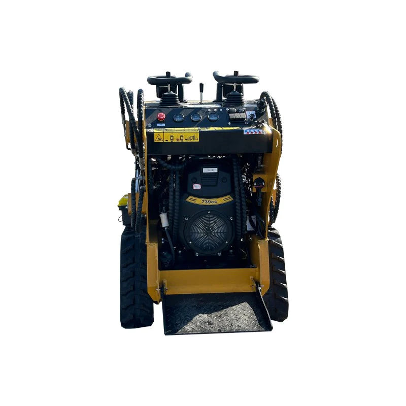 AGT 0.7 Ton 24HP Stand-On Skid Steer Track Loader Crawler
