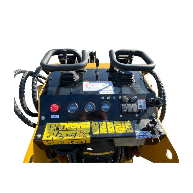 AGT 0.7 Ton 24HP Stand-On Skid Steer Track Loader Crawler
