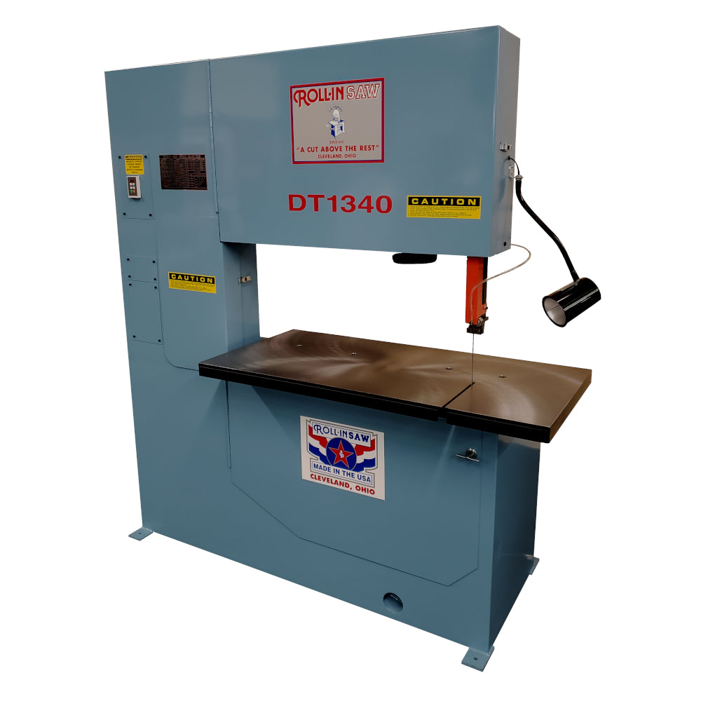 Roll-In Saw DT1340 220V/440V 3PH 13-Inch by 40-Inch American Deep Throat Journeyman Vertical Band Saw