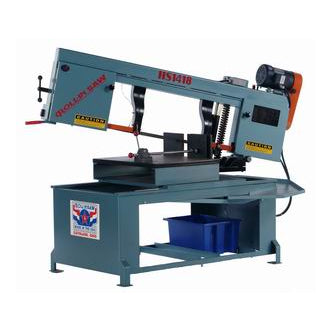 Roll-In Saw HS1418 220V/440V 3PH 14-Inch American Horizontal 60 Degree Mitering Wet Band Saw