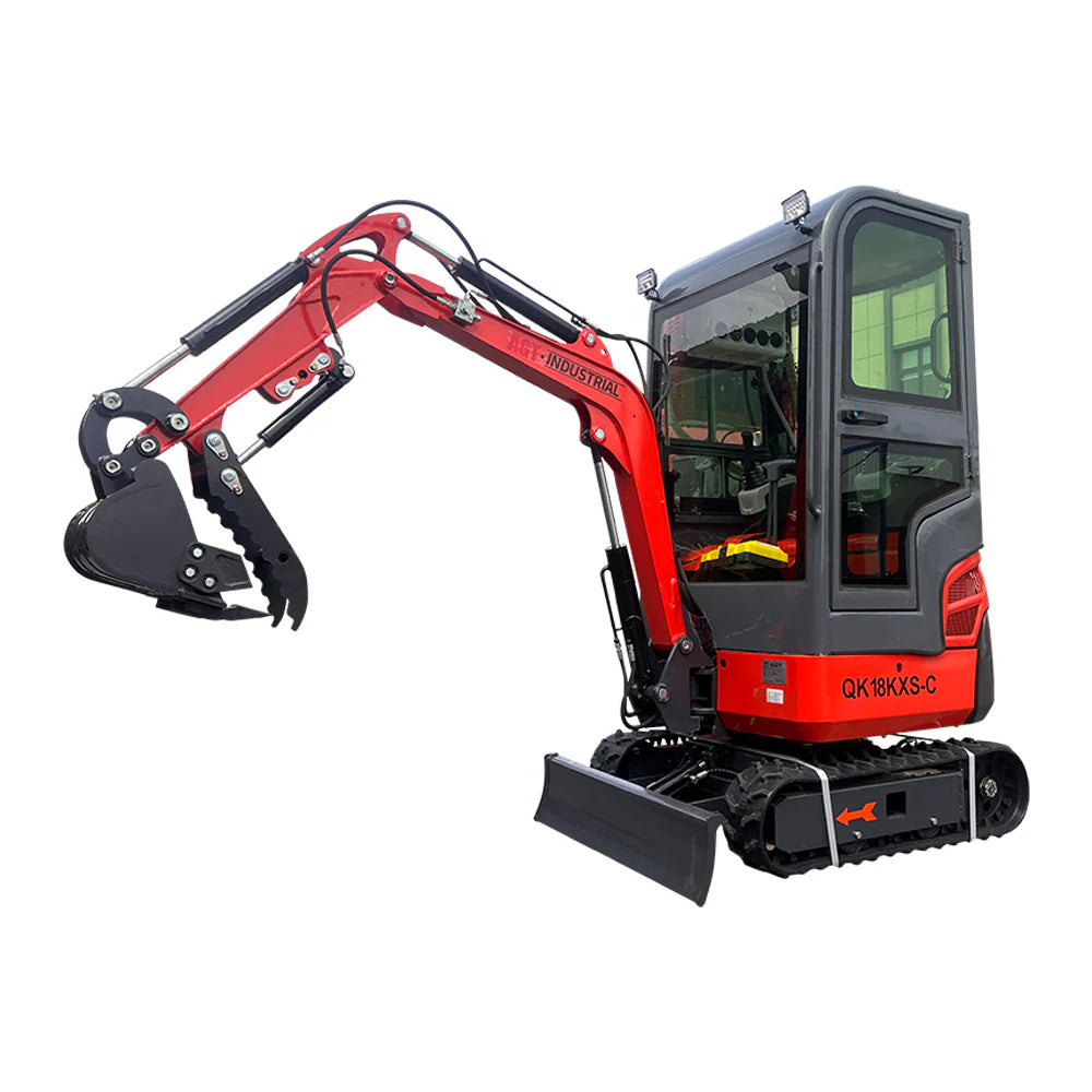 AGT 1-ton Excavator, With Air Conditioning, and Enclosed Cab