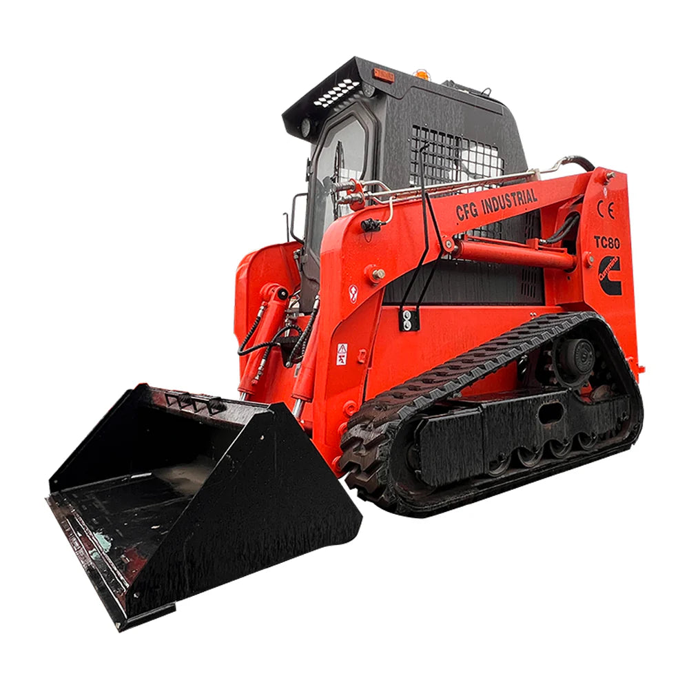 AGT-TC80 4.5 Ton 74.8HP Skid Steer with Cummings Diesel Engine