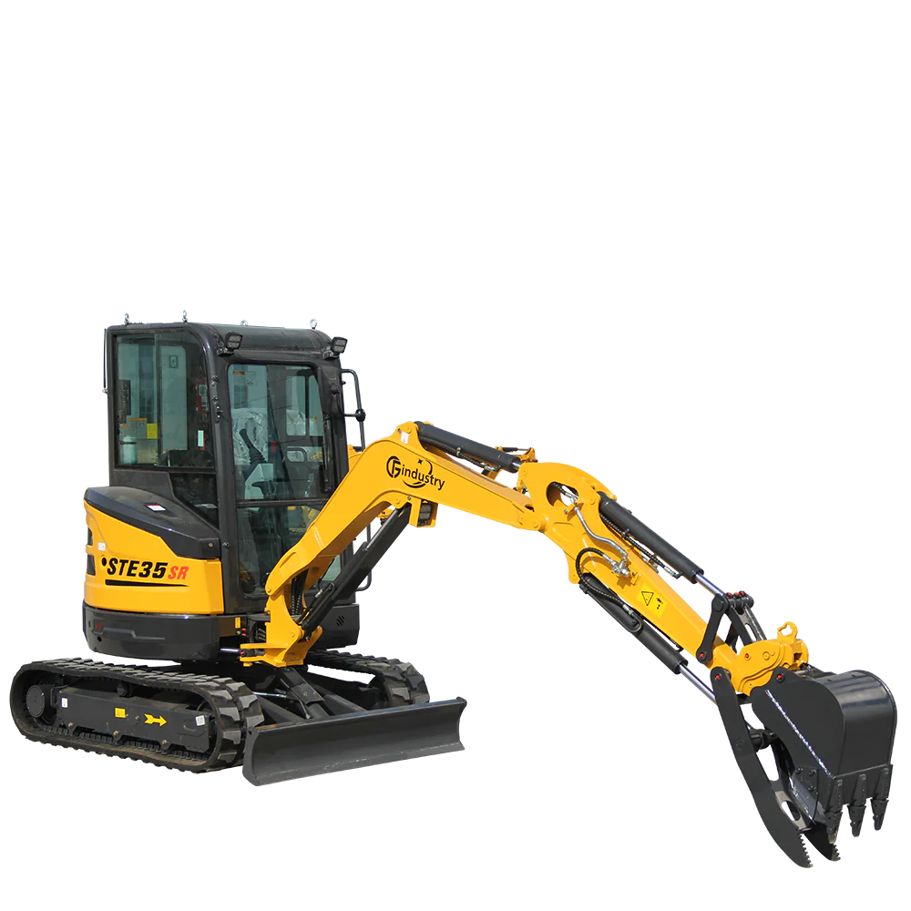 AGT CFG-STE35SR    2.8 TON, YANMAR Diesel Enigine Mini Excavator W/ Hydraulic Thumb | CFG-STE35SR