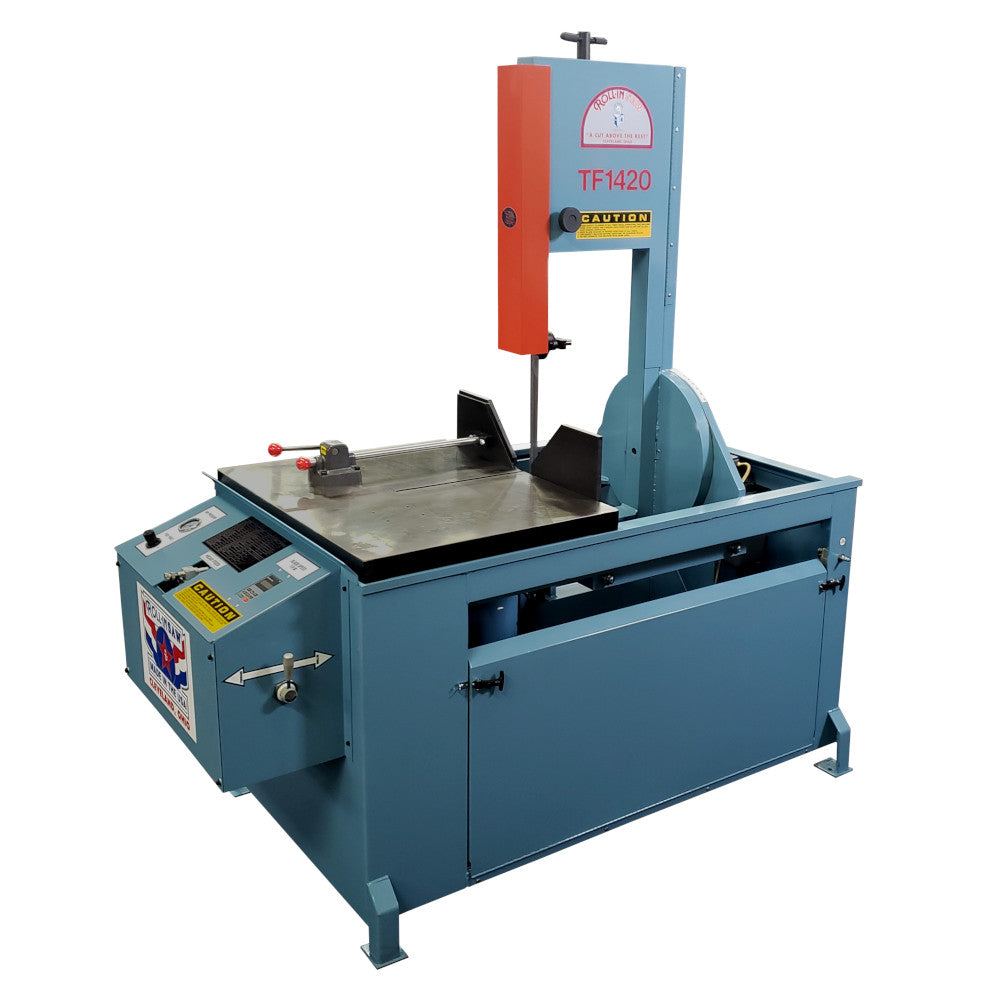 Roll-In Saw TF1420 220V/440V 3PH 14-Inch by 20-Inch American Tilt Frame Band Saw